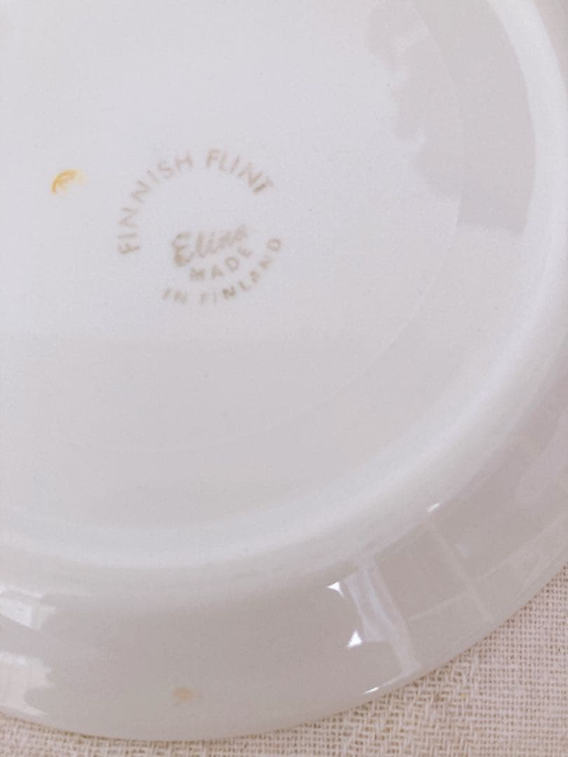 フィンランドヴィンテージ　FINNISH FLINT Elina プレート