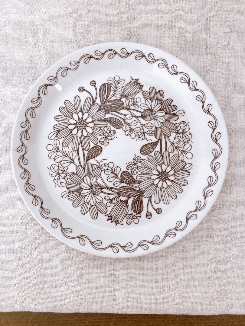 フィンランドヴィンテージ　FINNISH FLINT Elina プレート