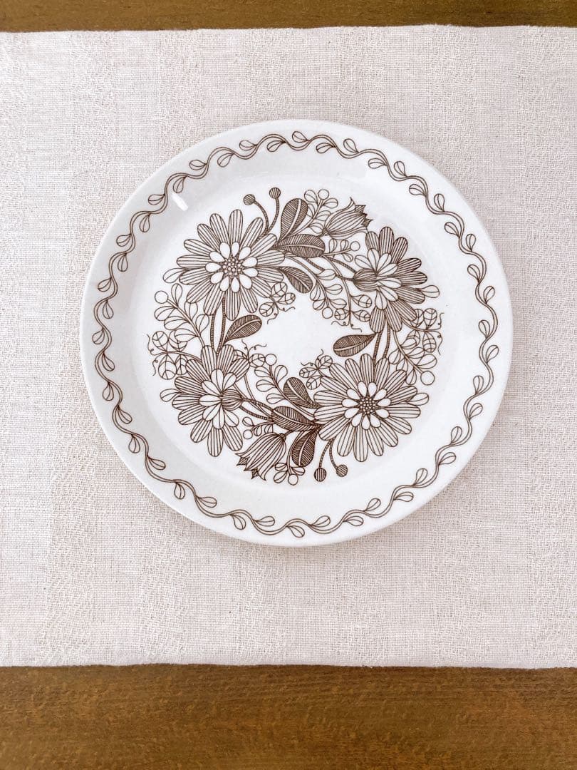 フィンランドヴィンテージ　FINNISH FLINT Elina プレート