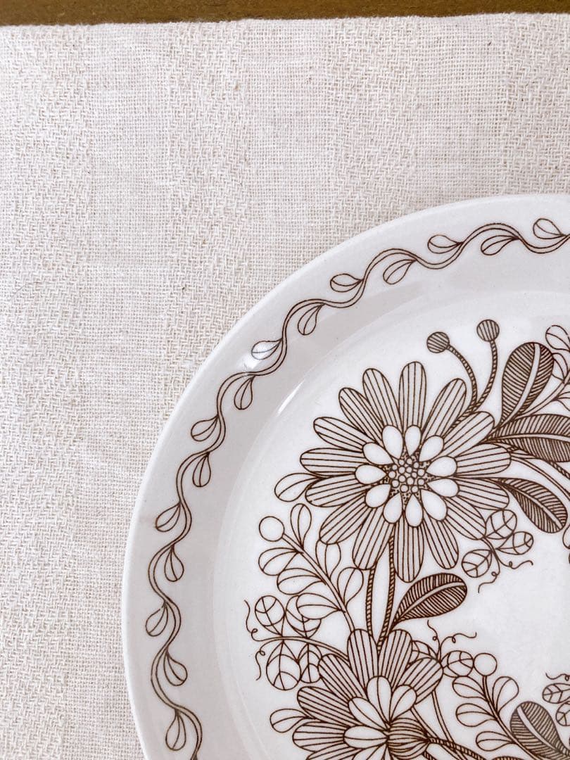 フィンランドヴィンテージ　FINNISH FLINT Elina プレート