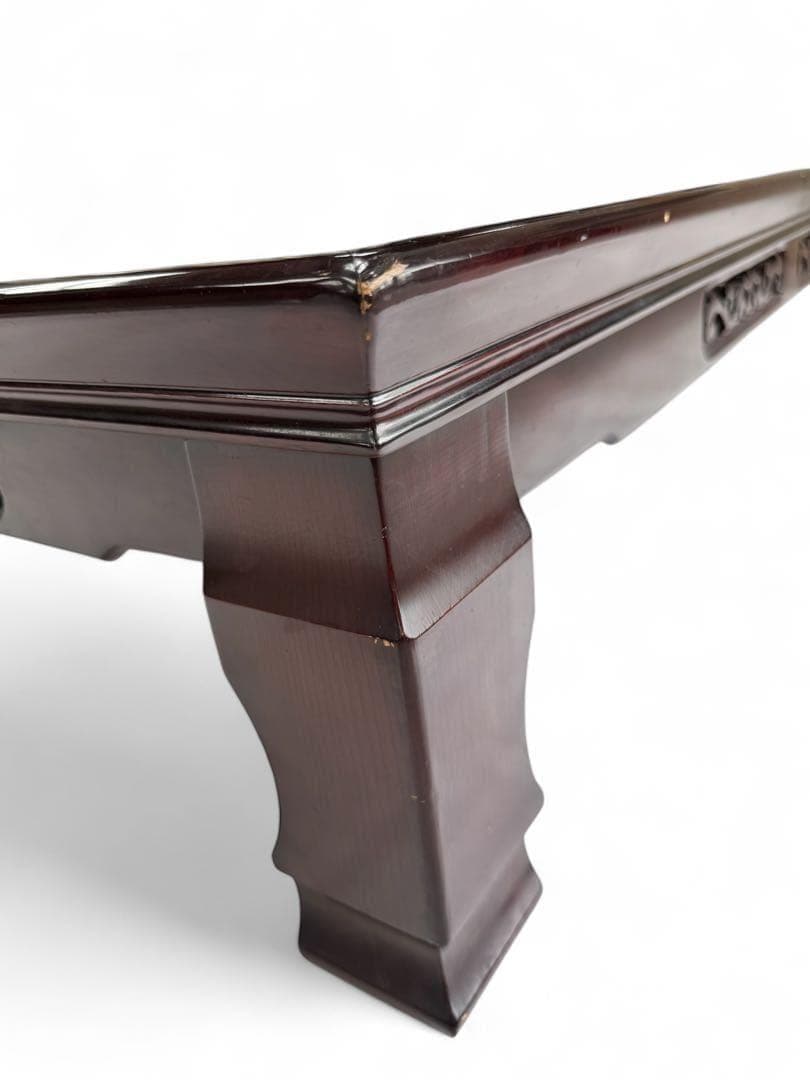 ローテーブル センターテーブル 枝梅絵飾り 金糸銀糸 座卓 昭和レトロ テーブル