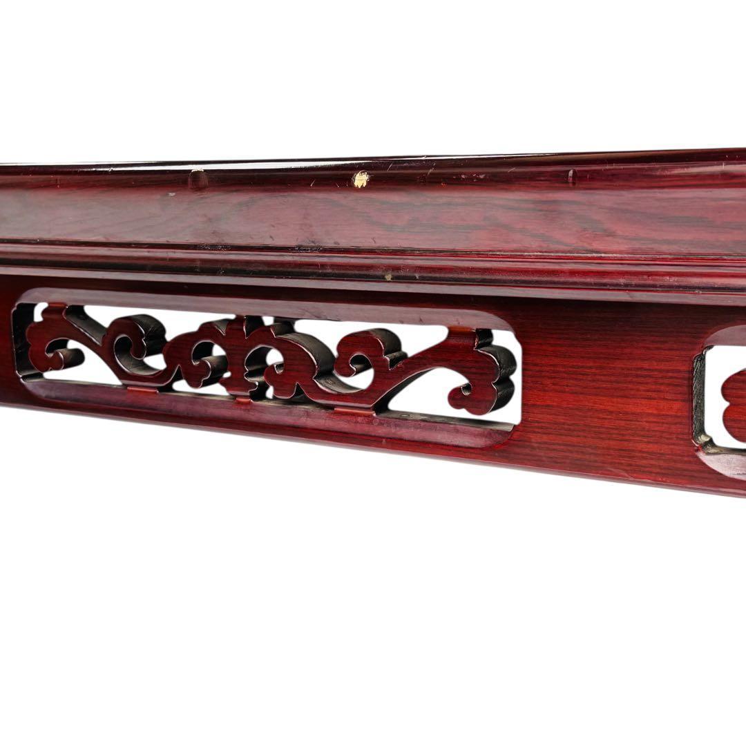 ローテーブル センターテーブル 枝梅絵飾り 金糸銀糸 座卓 昭和レトロ テーブル