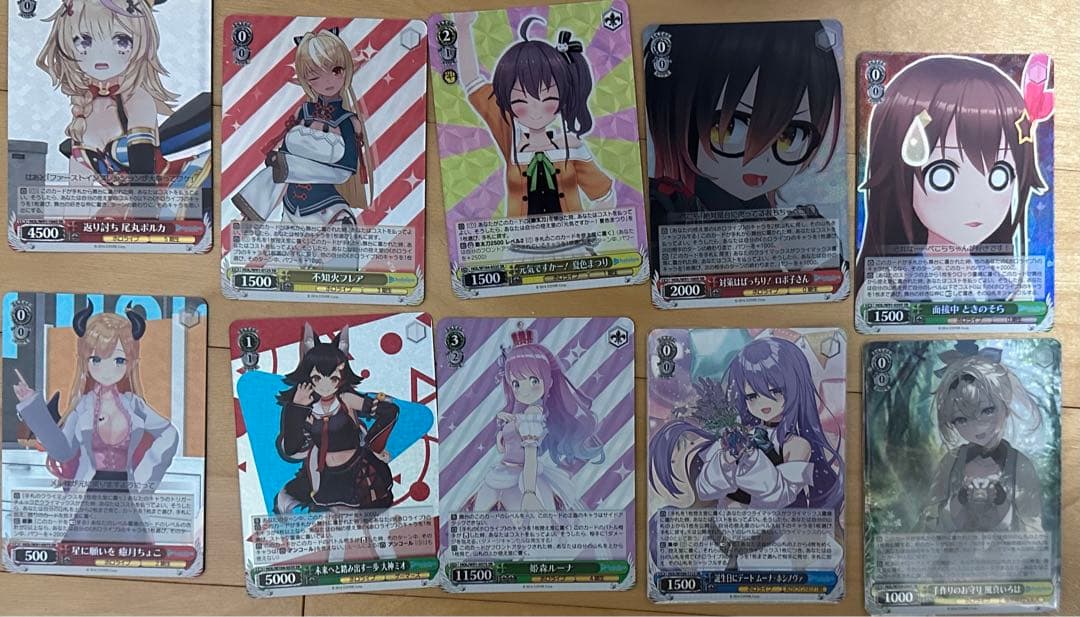 ヴァイスシュヴァルツ　ホロライブ　約1000枚　まとめ売り