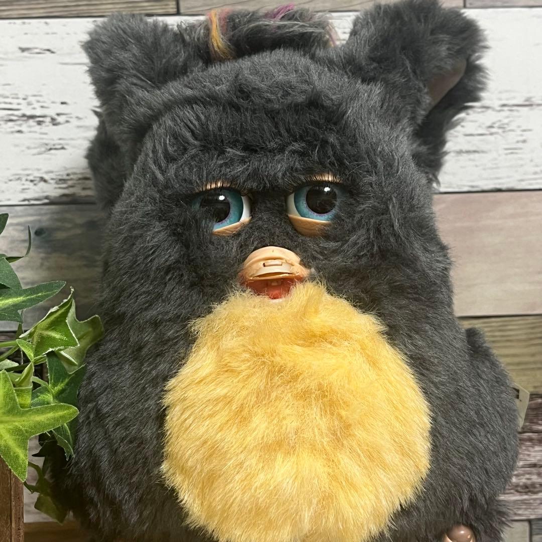 ファービー2　フェスタ　チャコールグレー　　青目　英語版　furby2 #3