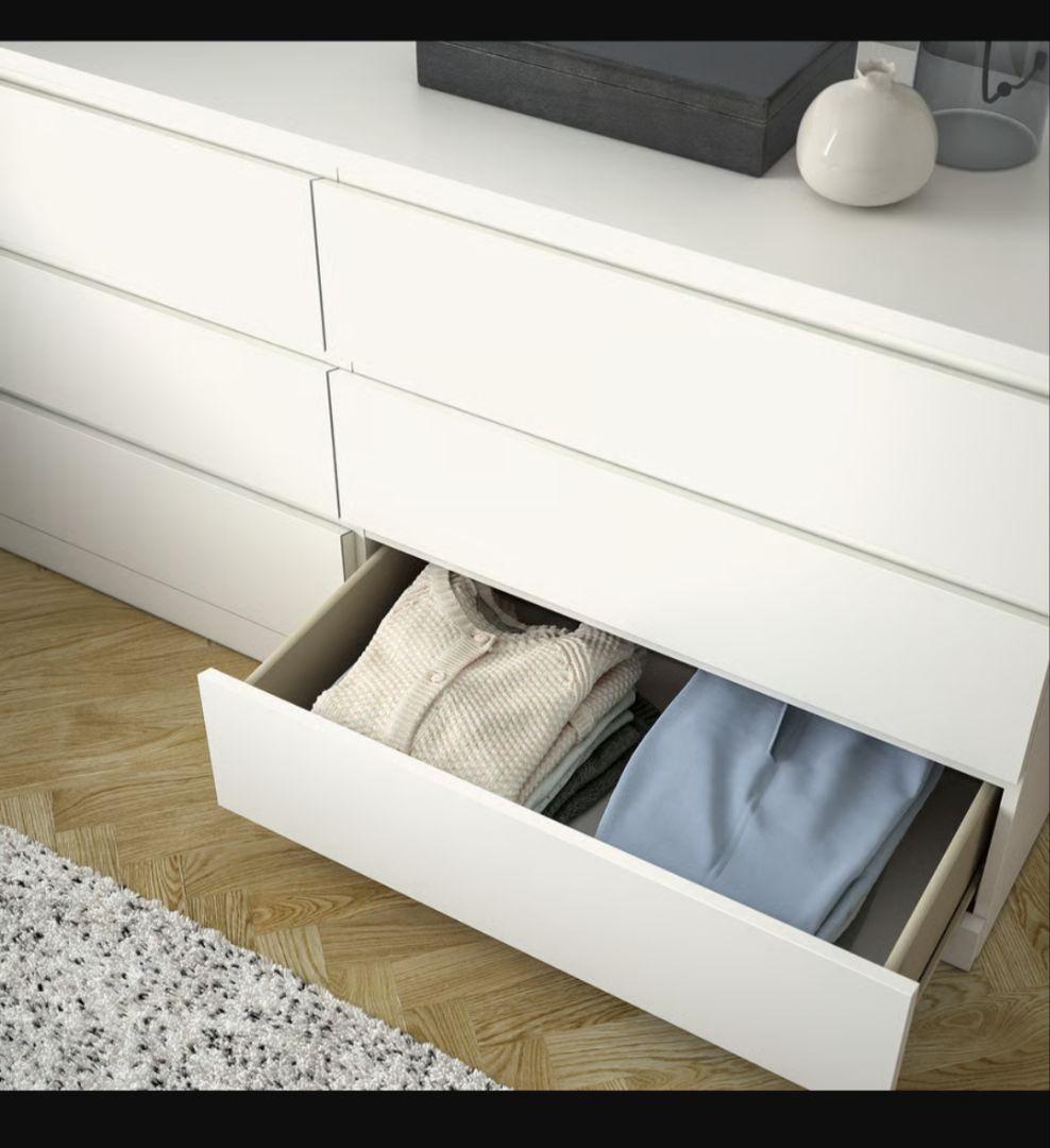 IKEA MALM マルム　引き出し チェスト 引き出し×6