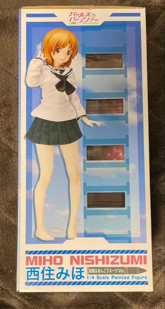 ガールズ＆バンツァー　西住みほ 水着、あんこう、制服フィギュア