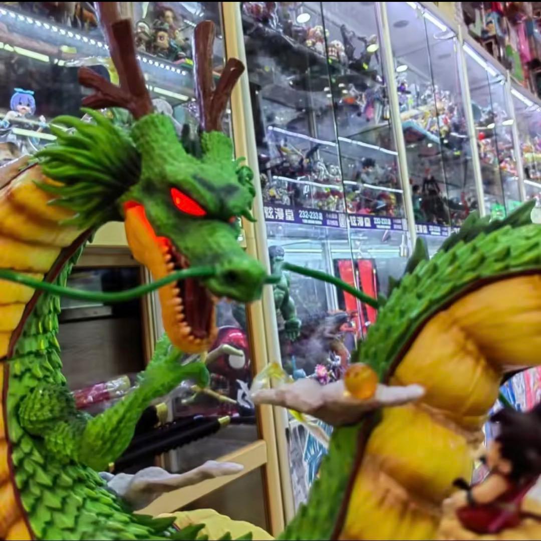 ドラゴンボール　悟空　幼少期　神龍　フィギュア　ガレージキット　50cm