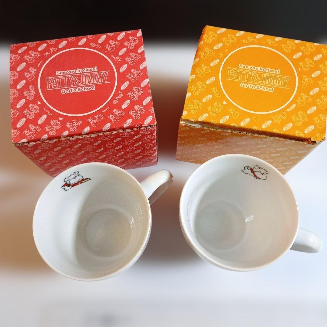 【未使用】2003年 サンリオ★パティ＆ジミー★マグカップ 2個セット