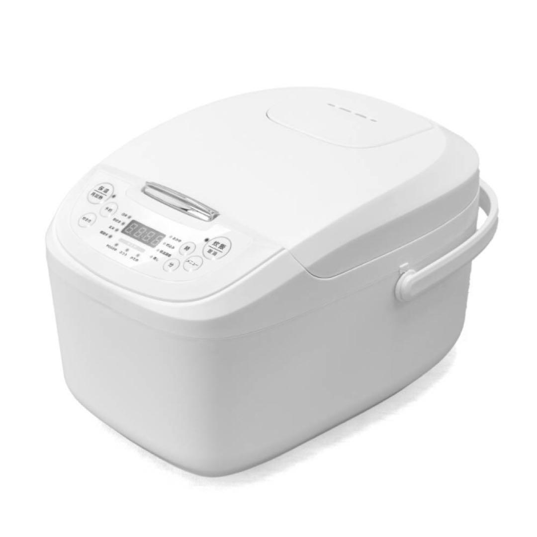 炊飯器 1升炊き ホワイト　2026年1月購入 10合炊き 炊飯 白米 早炊き