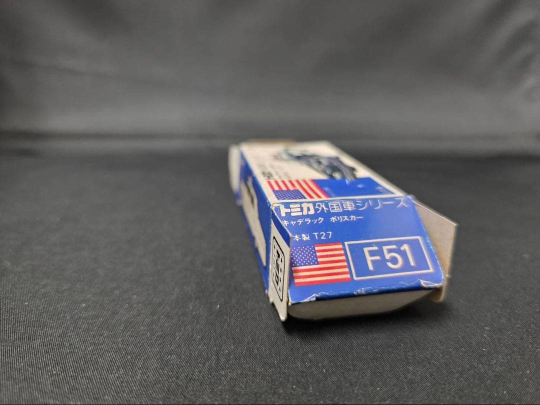 トミカ青箱F51キャデラックポリスカー(日本製)