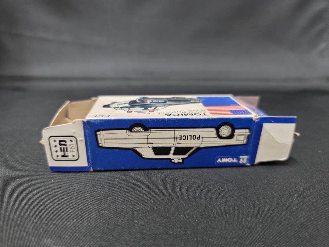 トミカ青箱F51キャデラックポリスカー(日本製)
