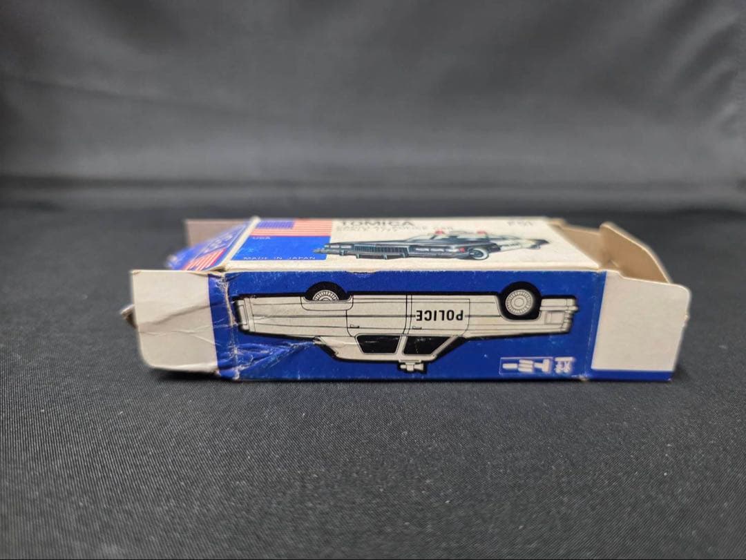 トミカ青箱F51キャデラックポリスカー(日本製)
