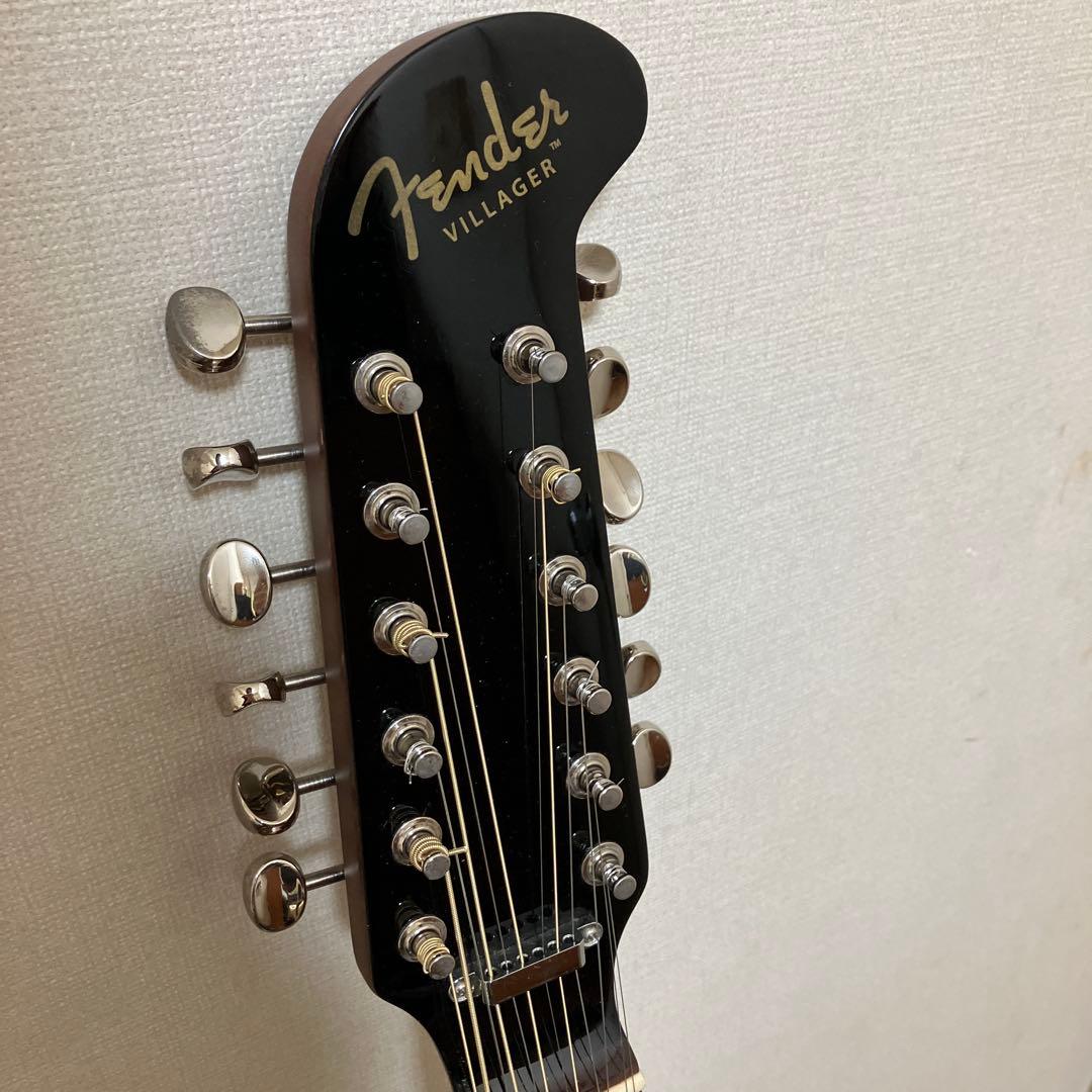 ギター Fender Villager 12-String Black