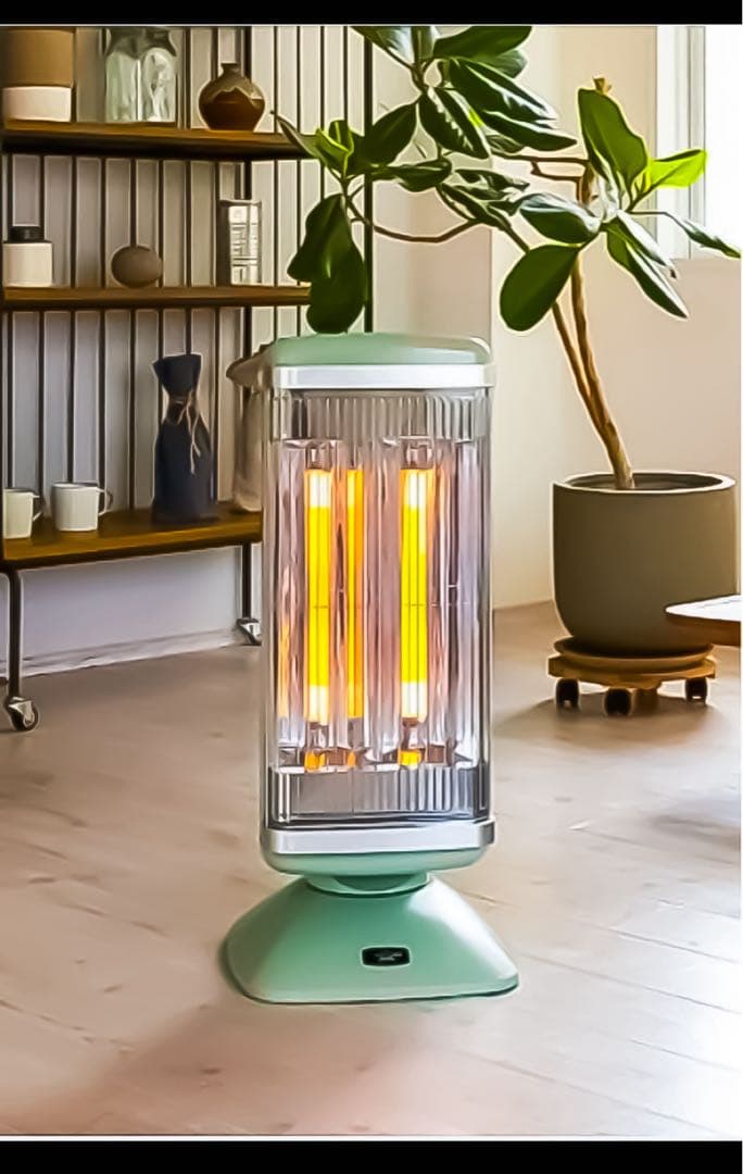 アラジン【新品】ALADDIN〈特典有〉遠赤外線 ヒーター 限定 暖房 グリーン