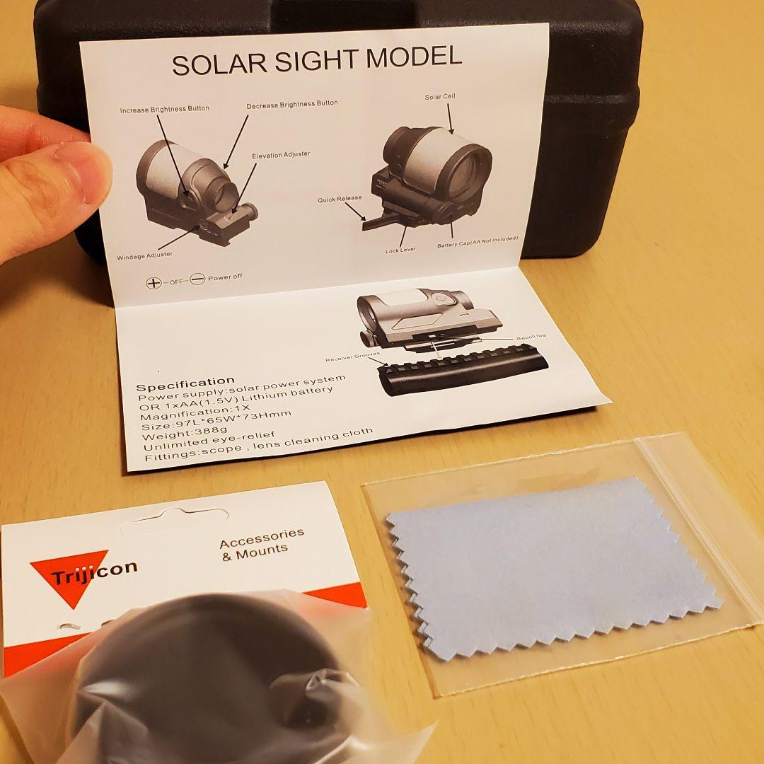 Trijicon SRS ドットサイト レプリカ 刻印入り