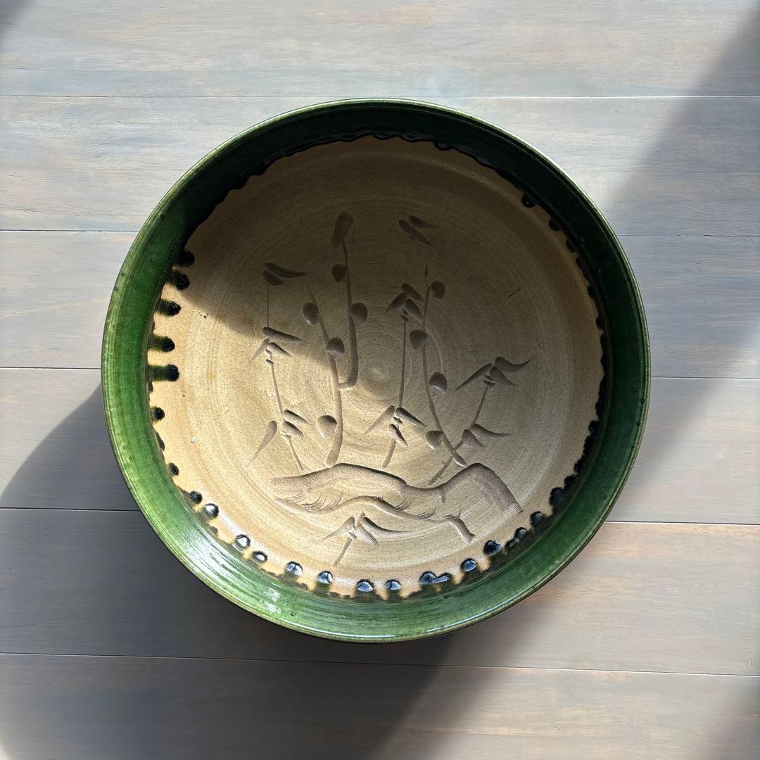 織部　大皿　40センチ