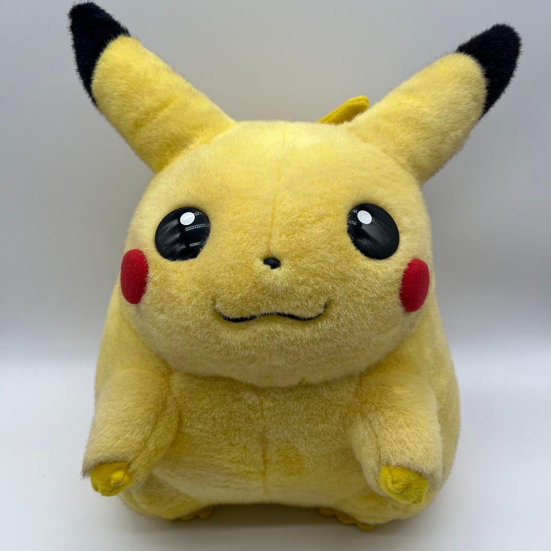 希少✨ピカチュウ ポケモン ぬいぐるみ　初期　初代　TOMY 等身大　1/1