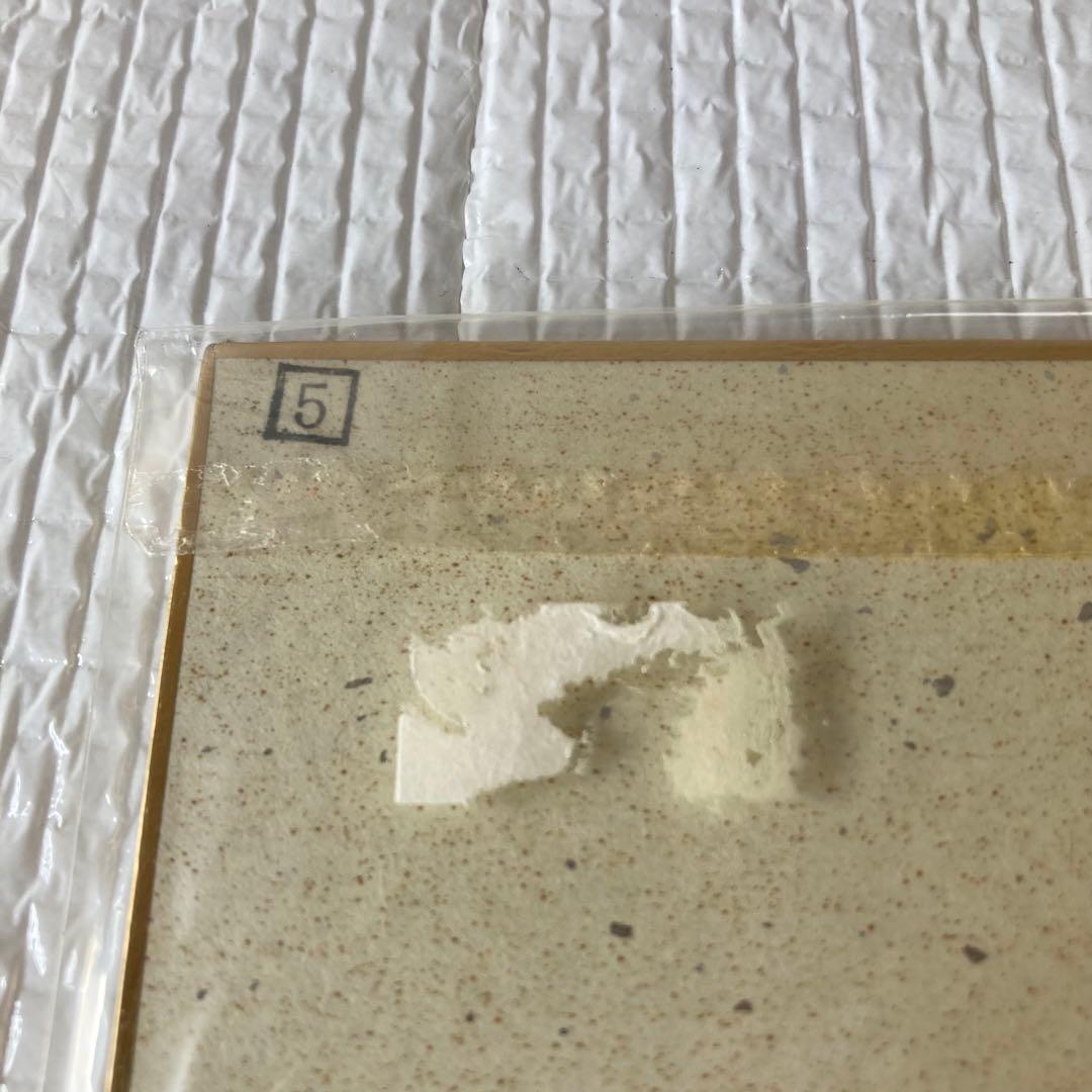 TS70 色紙 田中香佳 なでしこ 日本画 師・畑晃春 昭和19年生 京都市