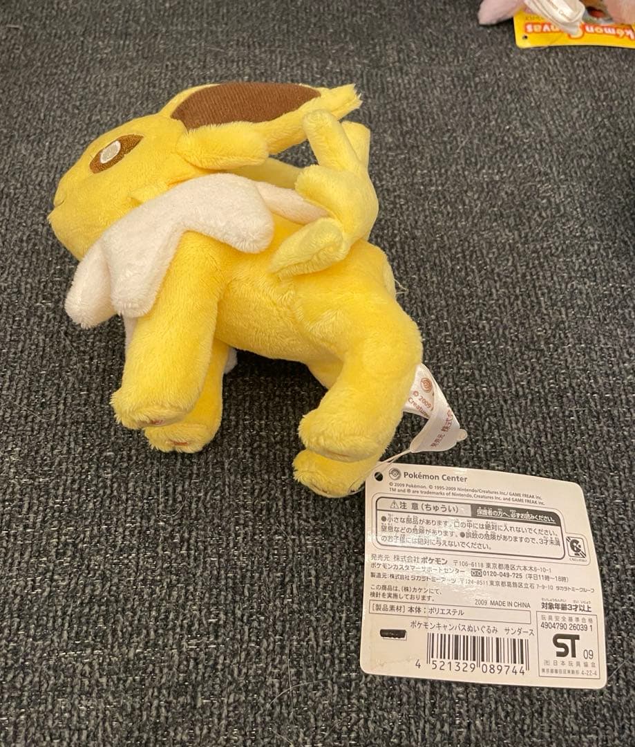 ポケモンセンター キャンバスぬいぐるみ イーブイ フレンズ セット 紙タグ付き