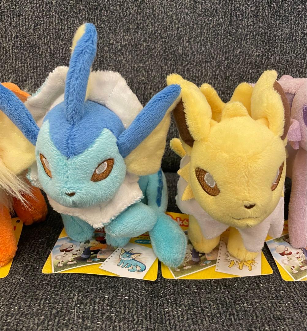 ポケモンセンター キャンバスぬいぐるみ イーブイ フレンズ セット 紙タグ付き