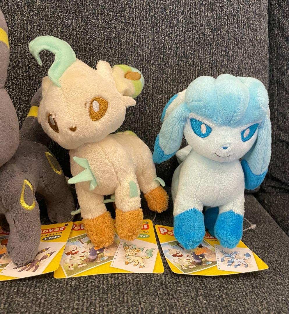 ポケモンセンター キャンバスぬいぐるみ イーブイ フレンズ セット 紙タグ付き