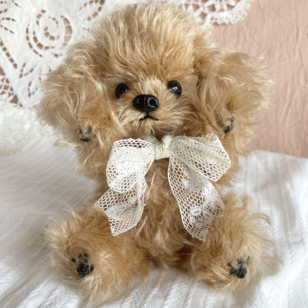 テディベア ハンドメイド 作家 ai bear トイプードル 犬 17㎝ わんこ