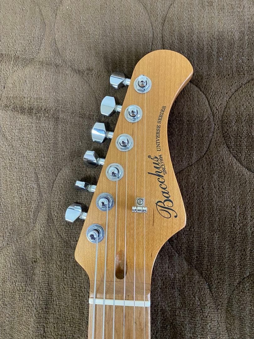 bacchus バッカス bjm-1-rtm ジャズマスタータイプ 改造品