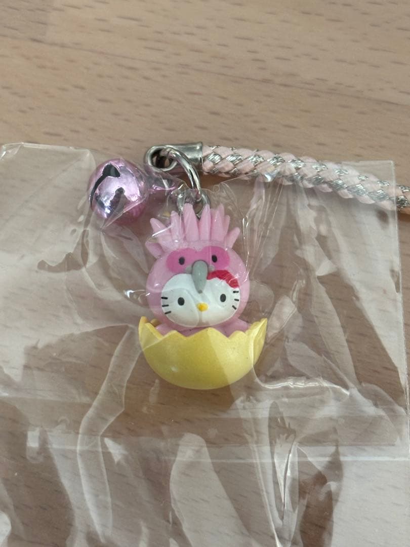 【希少・2003年】未開封 新潟佐渡限定 トキキティ 根付 20年物レトロ