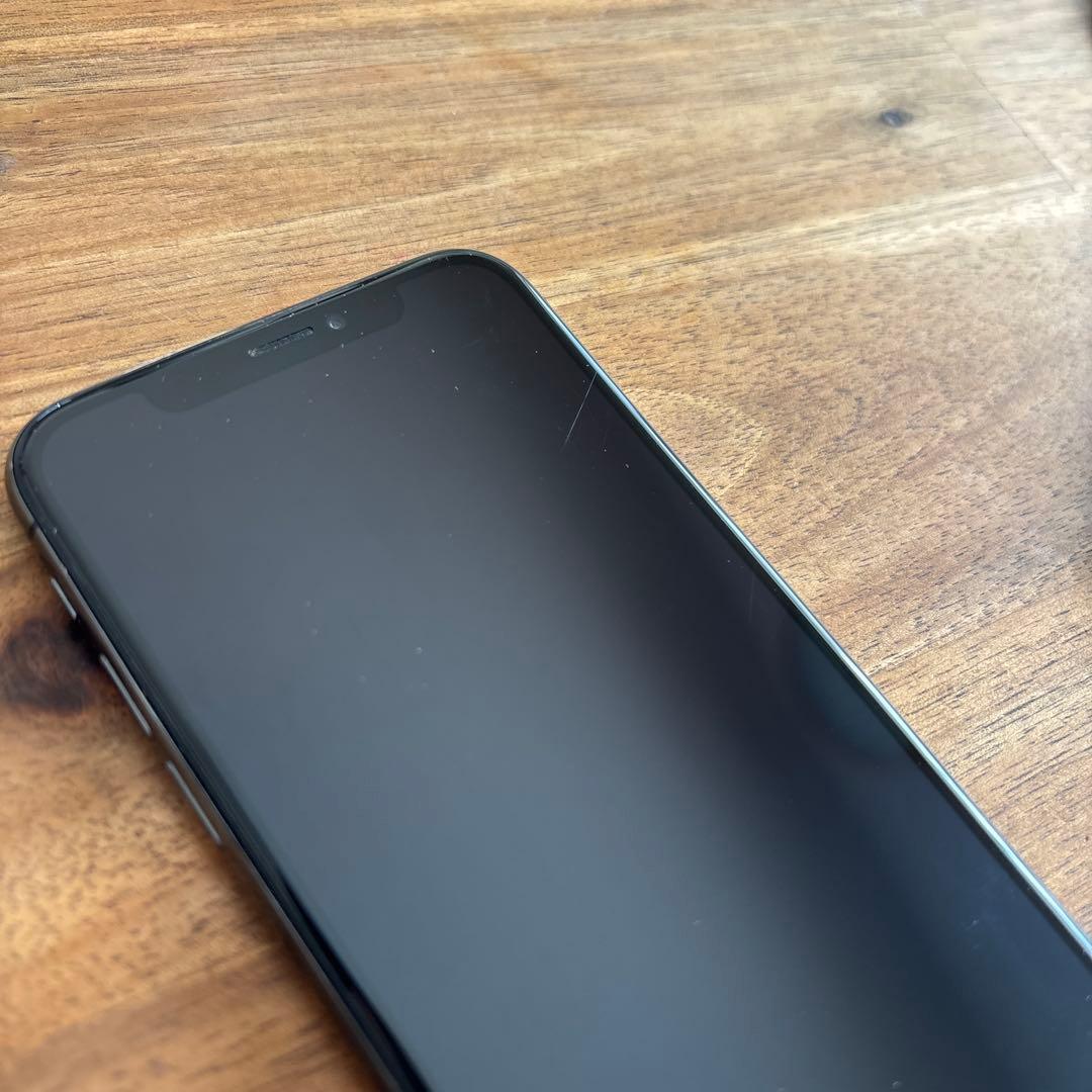 iPhone X 256GB スペースグレイ SIMフリー バッテリー85%