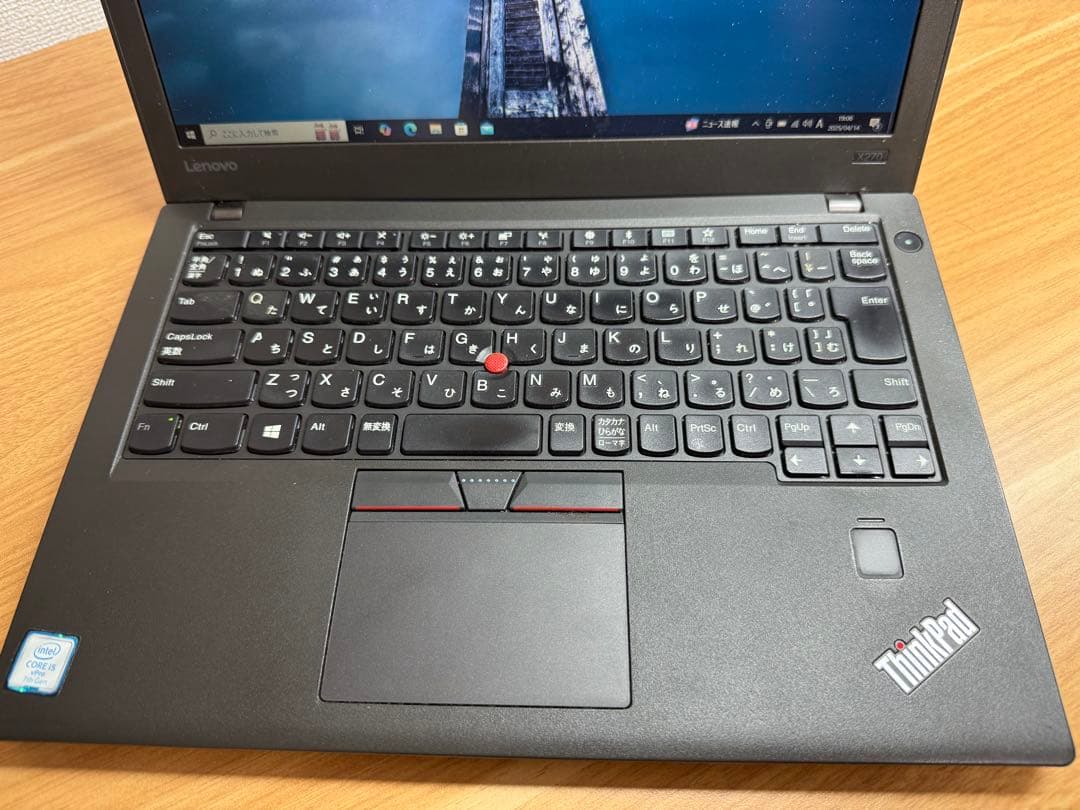 Windowsノート本体 ThinkPad X270 i5-7300U/4GB/256GB SSD
