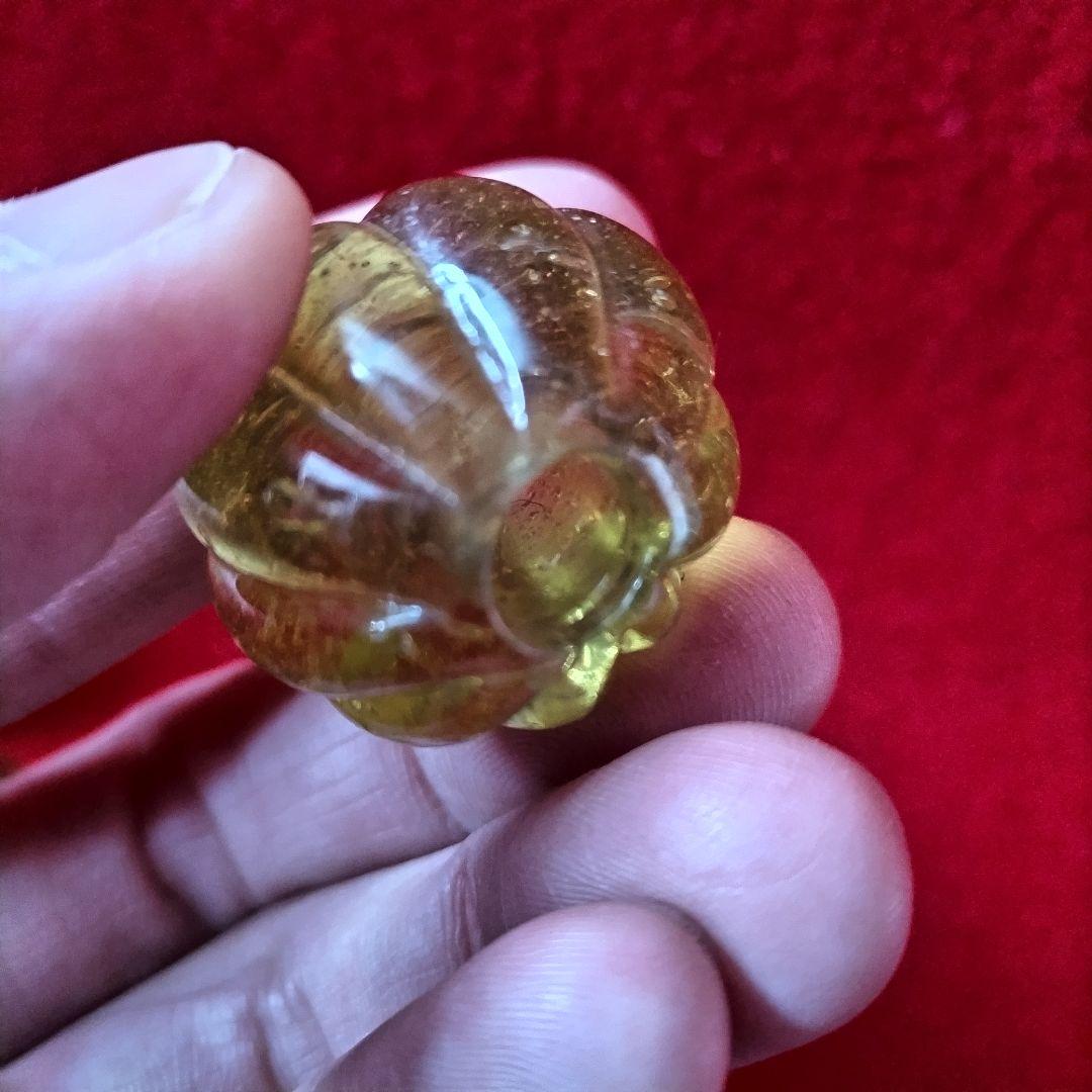 とんぼ玉 蜻蛉玉 黄色 まとめて五個