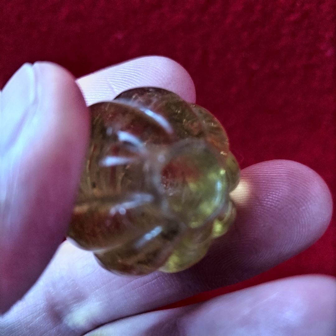 とんぼ玉 蜻蛉玉 黄色 まとめて五個