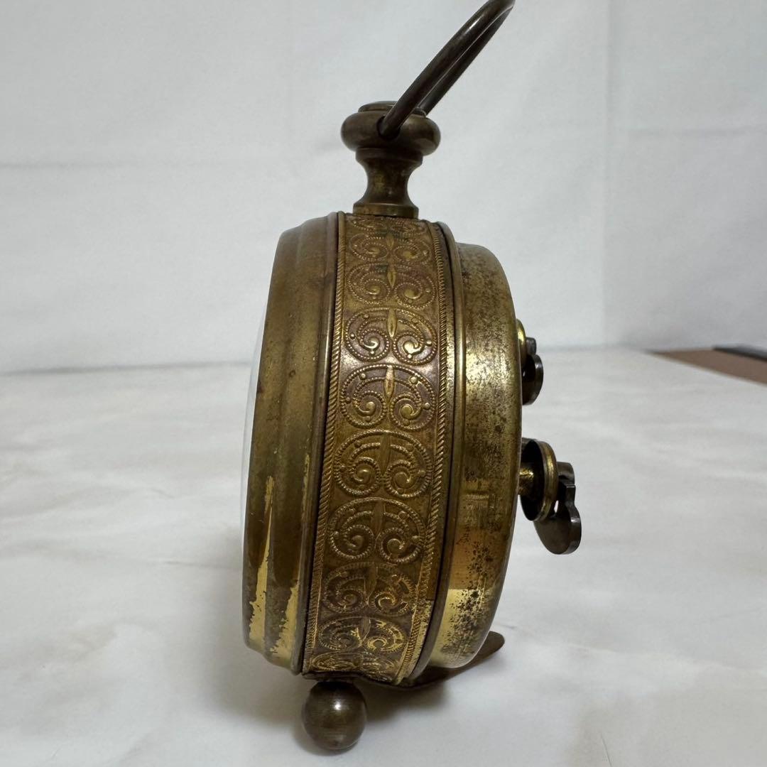 ドイツ製 KAISER　アンティーク置時計　ゼンマイ式