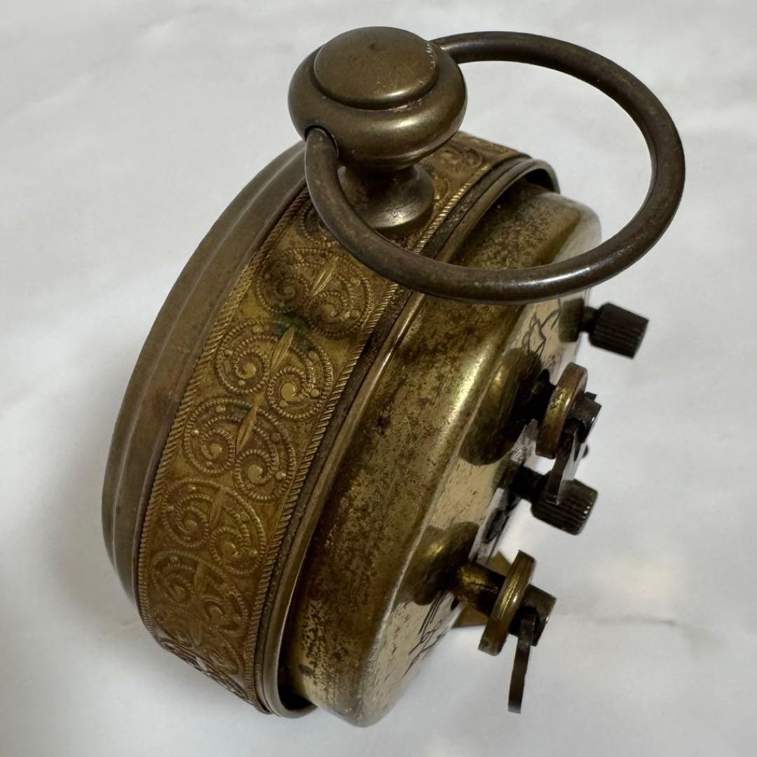 ドイツ製 KAISER　アンティーク置時計　ゼンマイ式