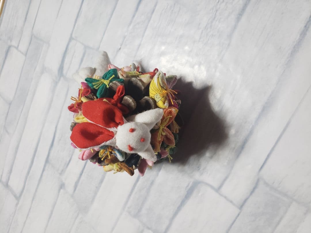 ハンドメイド　くくり花1350個＋ビーズ付きくくり花300個　セット