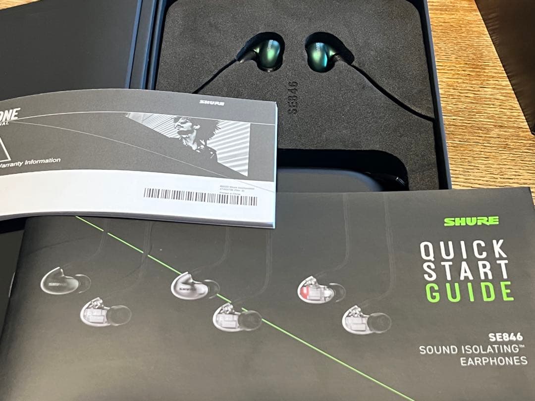 SHURE SE846 Gen 2 & Nobunaga labs 澪標 付き
