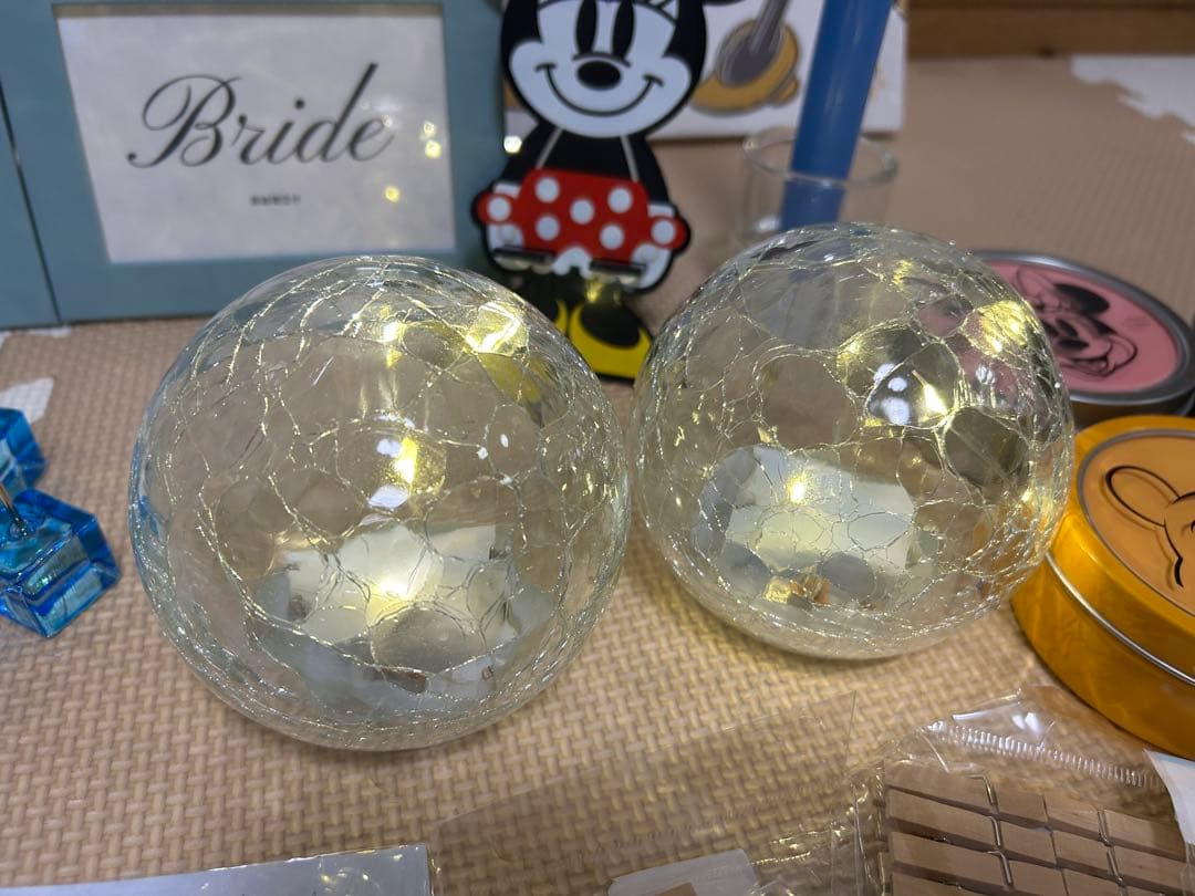 ウエルカムスペース 結婚式 ディズニー ミッキー ミニー シンデレラ ガラスの靴
