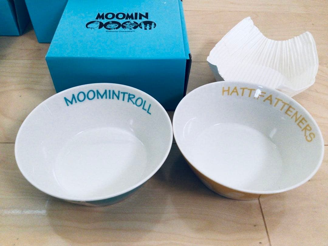 増量 MOOMIN ムーミン YAMAKA 山加 テーブルウェア 7箱〓計20点