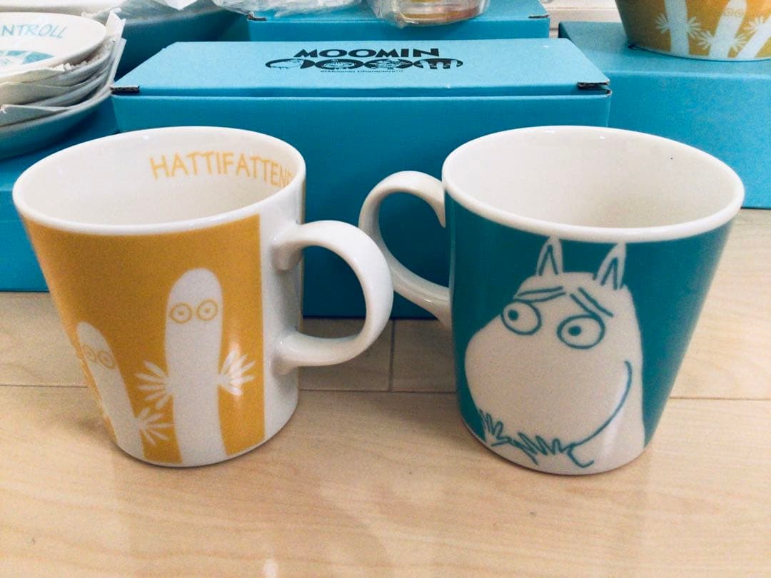 増量 MOOMIN ムーミン YAMAKA 山加 テーブルウェア 7箱〓計20点