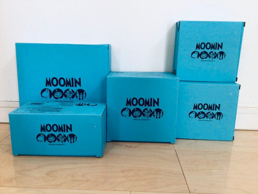 増量 MOOMIN ムーミン YAMAKA 山加 テーブルウェア 7箱〓計20点
