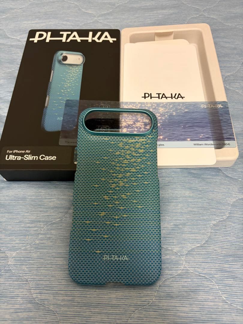 PITAKA iPhone Air用ケース 新色 青月夢(せいげつむ)