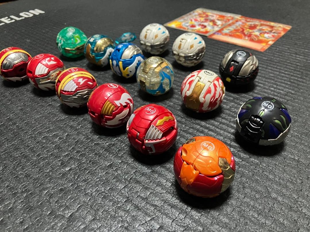 爆丸 セット まとめ売り カード付き 現状品 15体セット