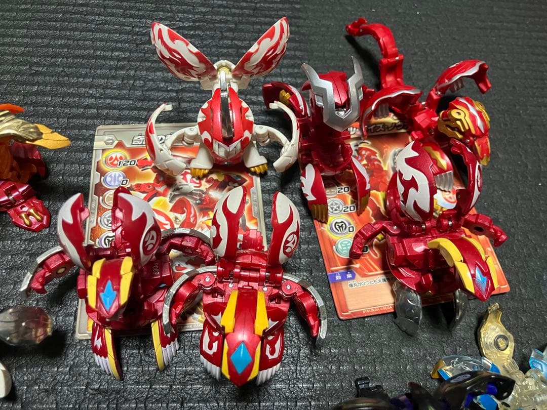 爆丸 セット まとめ売り カード付き 現状品 15体セット