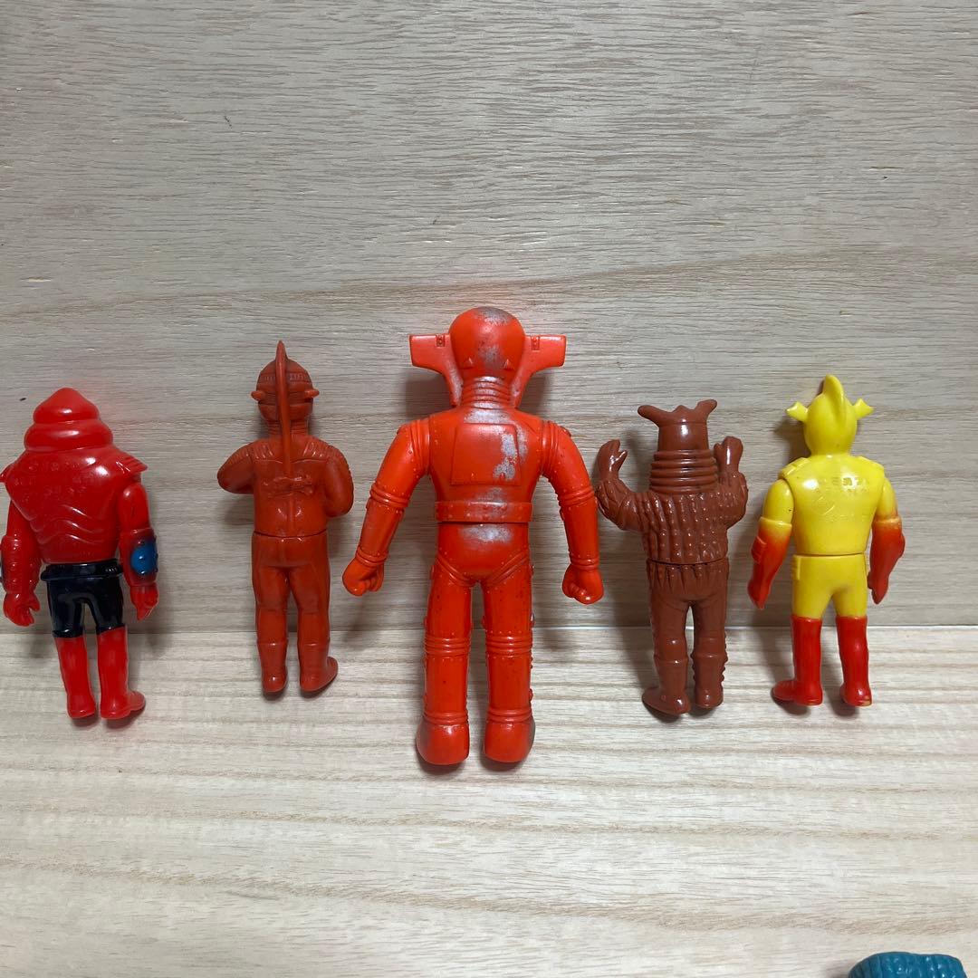 希少ブルマァクミニソフビ 当時物無版権 メフィラス星人、