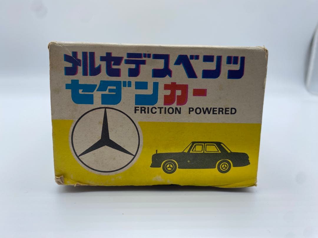 YONE メルセデスベンツ ブリキ セダンカー フリクション 日本製 箱付き