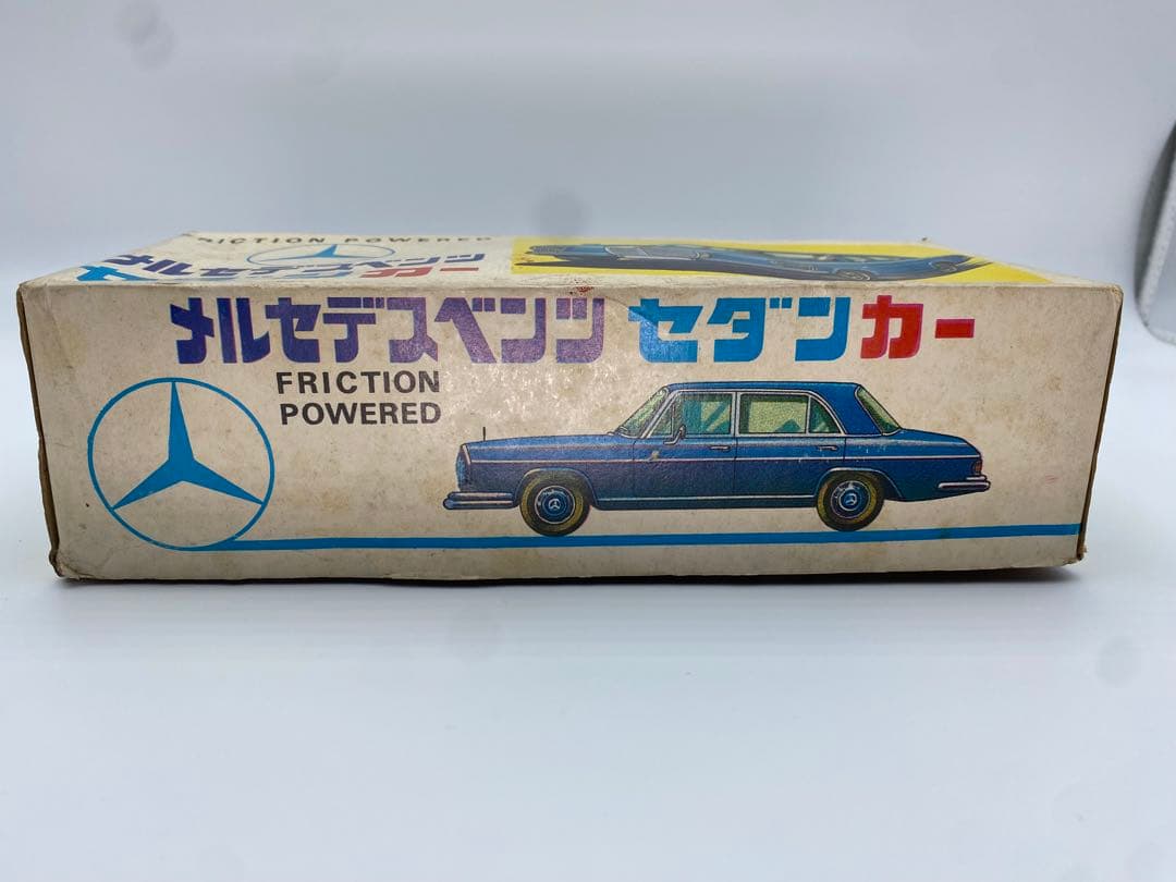 YONE メルセデスベンツ ブリキ セダンカー フリクション 日本製 箱付き