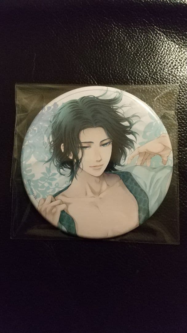 蝶の毒 華の鎖 瑞人 缶バッジ２個、ポケットキャンバス２枚