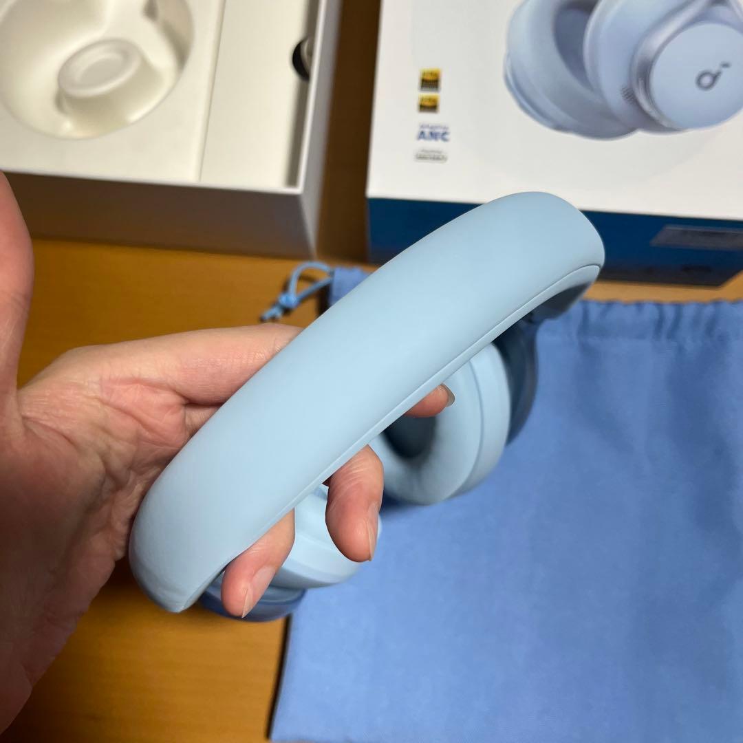 Anker soundcore Space One ワイヤレスヘッドホン　ブルー