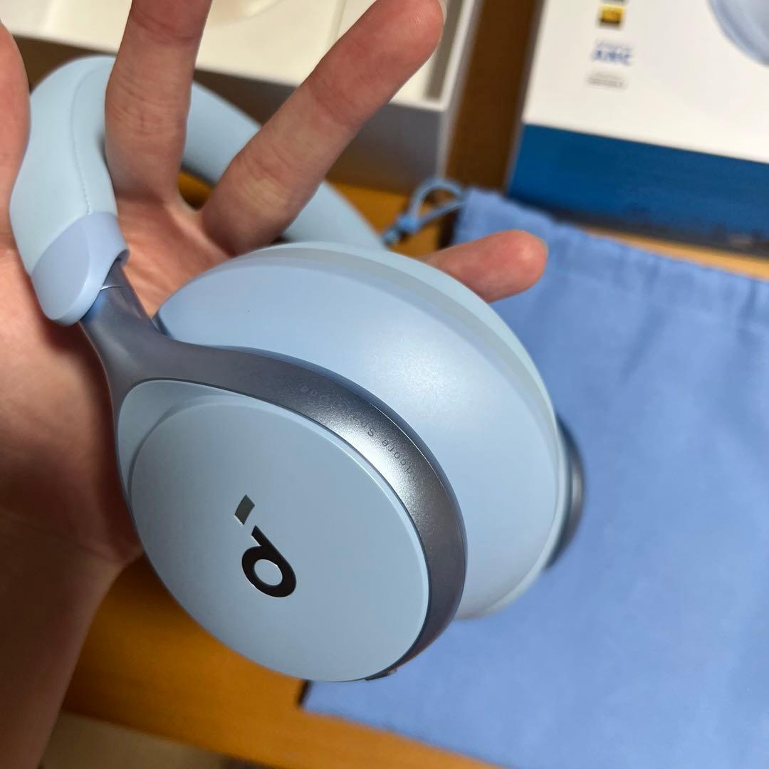 Anker soundcore Space One ワイヤレスヘッドホン　ブルー