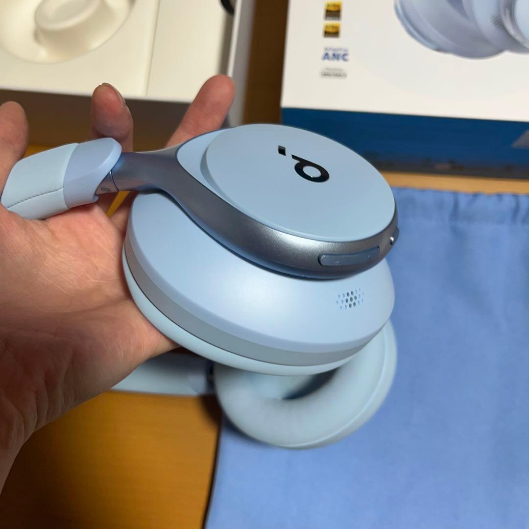 Anker soundcore Space One ワイヤレスヘッドホン　ブルー